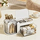• tidy storage for dresser desktop